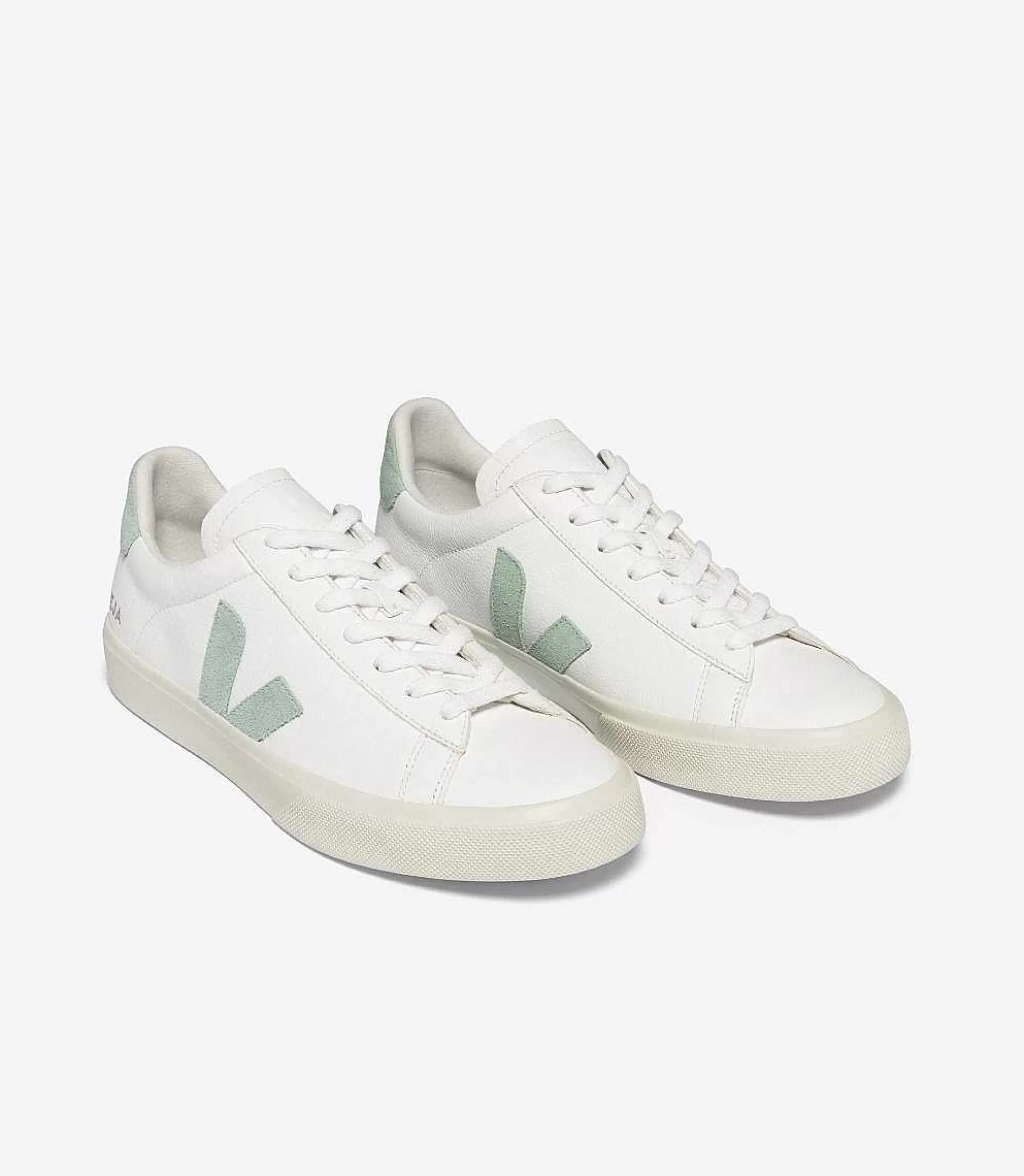 Discount VEJA Campo Chromefree Cuero Blanco Matcha