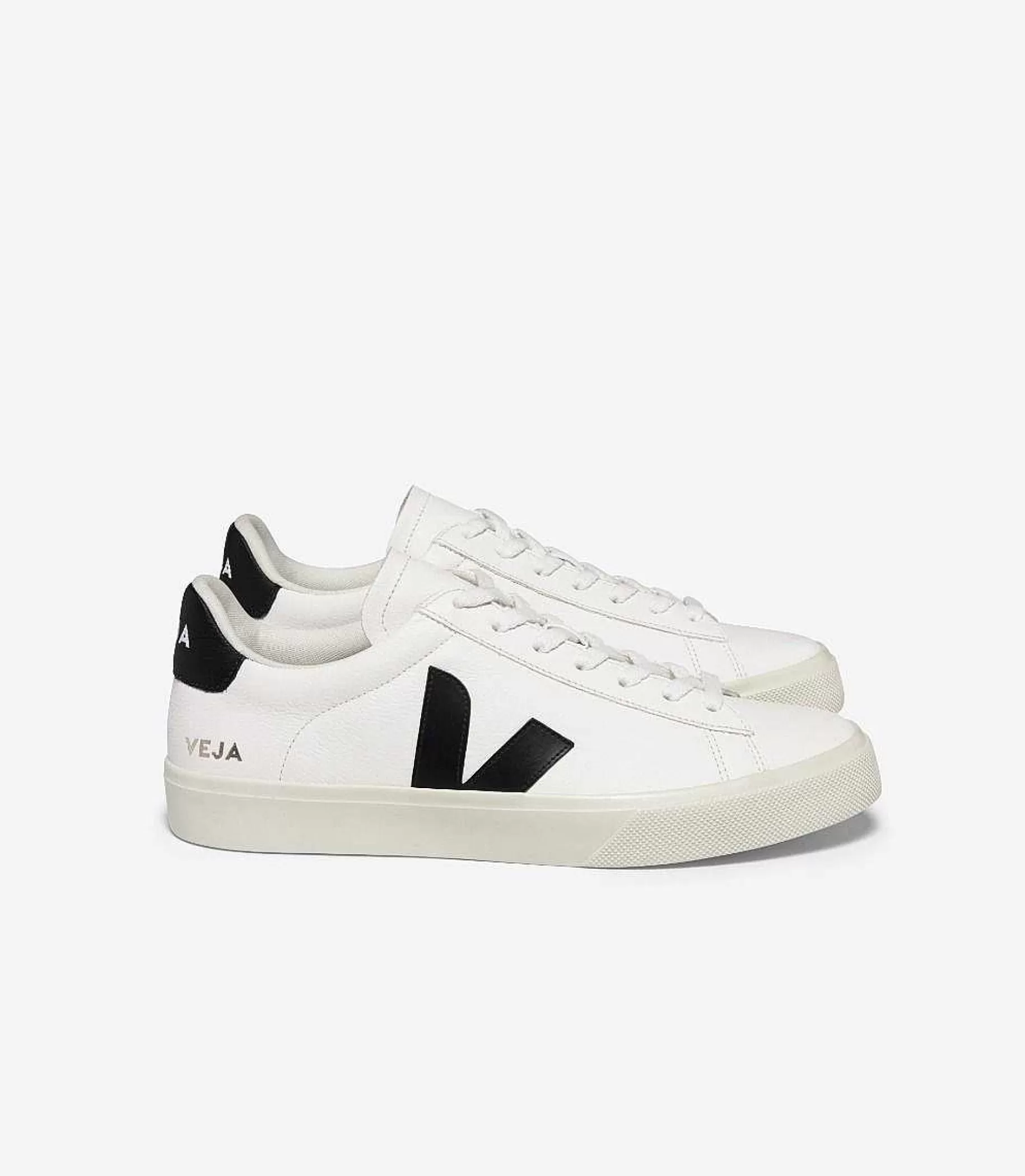 Store VEJA Campo Chromefree Cuero Blanco Negro