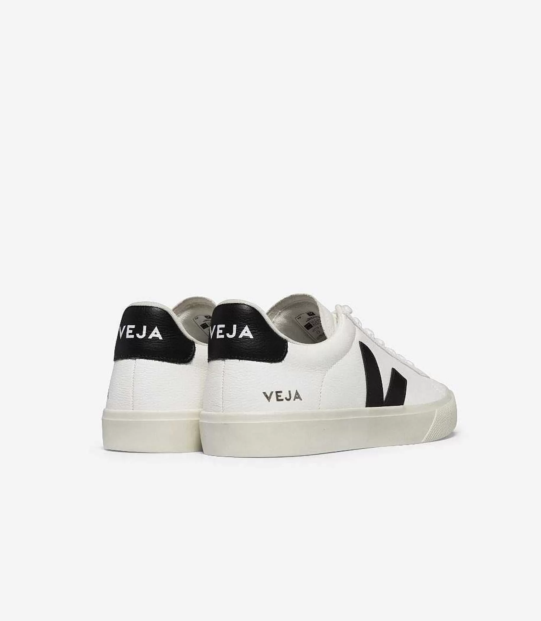 Store VEJA Campo Chromefree Cuero Blanco Negro