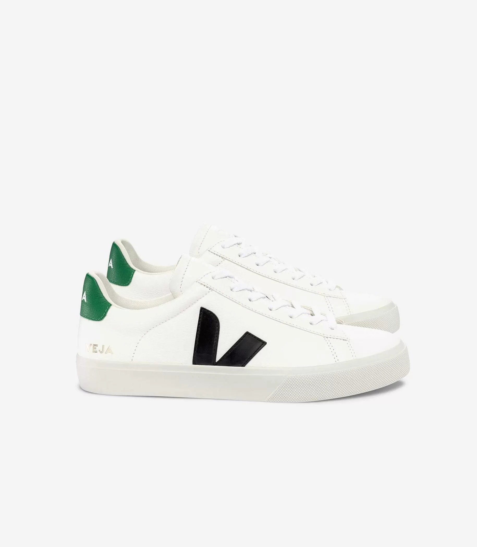 Flash Sale VEJA Campo Chromefree Cuero Blanco Negro Esmeralda