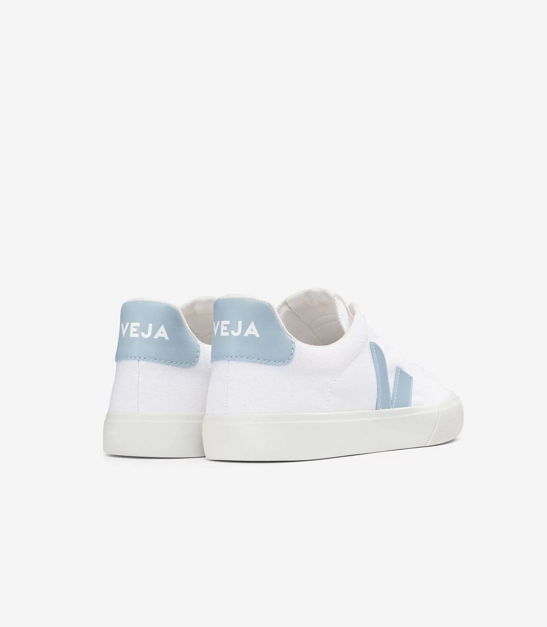 Cheap VEJA Campo Lona Blanco Acero