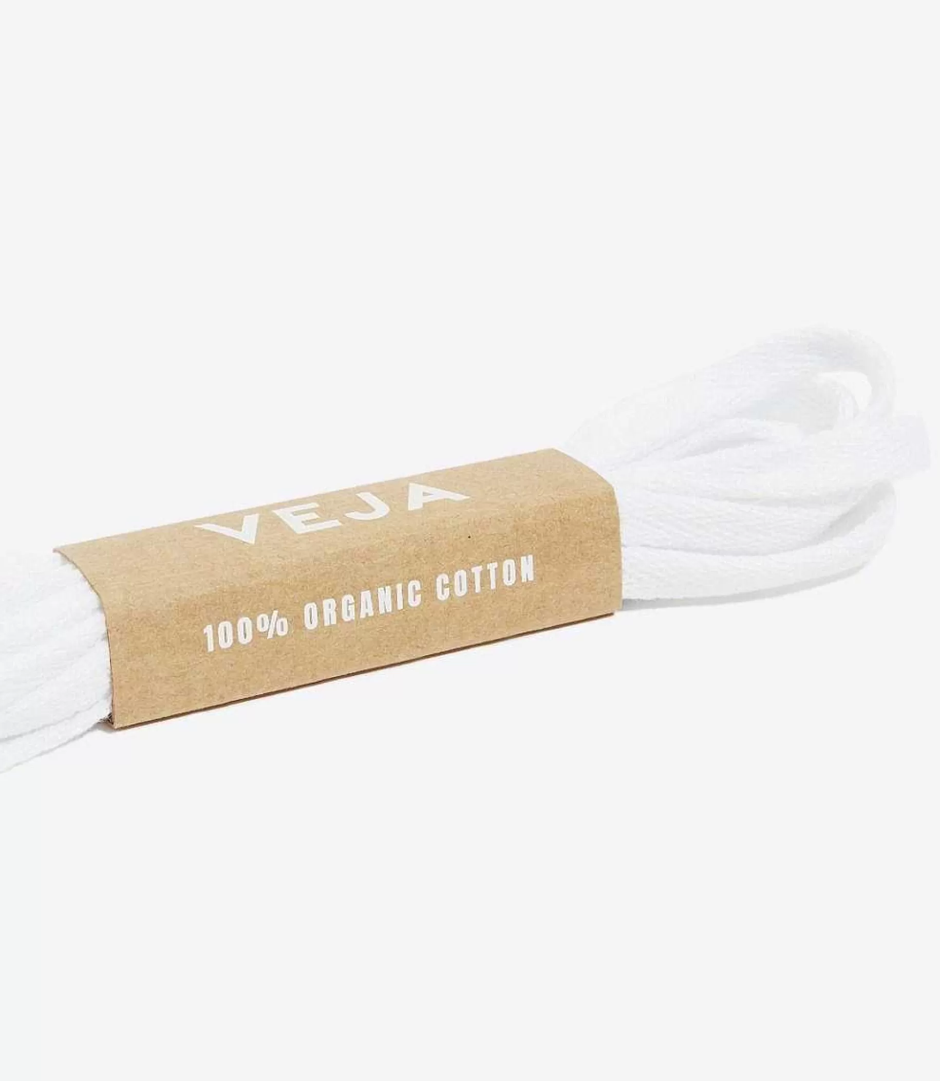 Cheap VEJA Cordones Algodon Organico Blanco