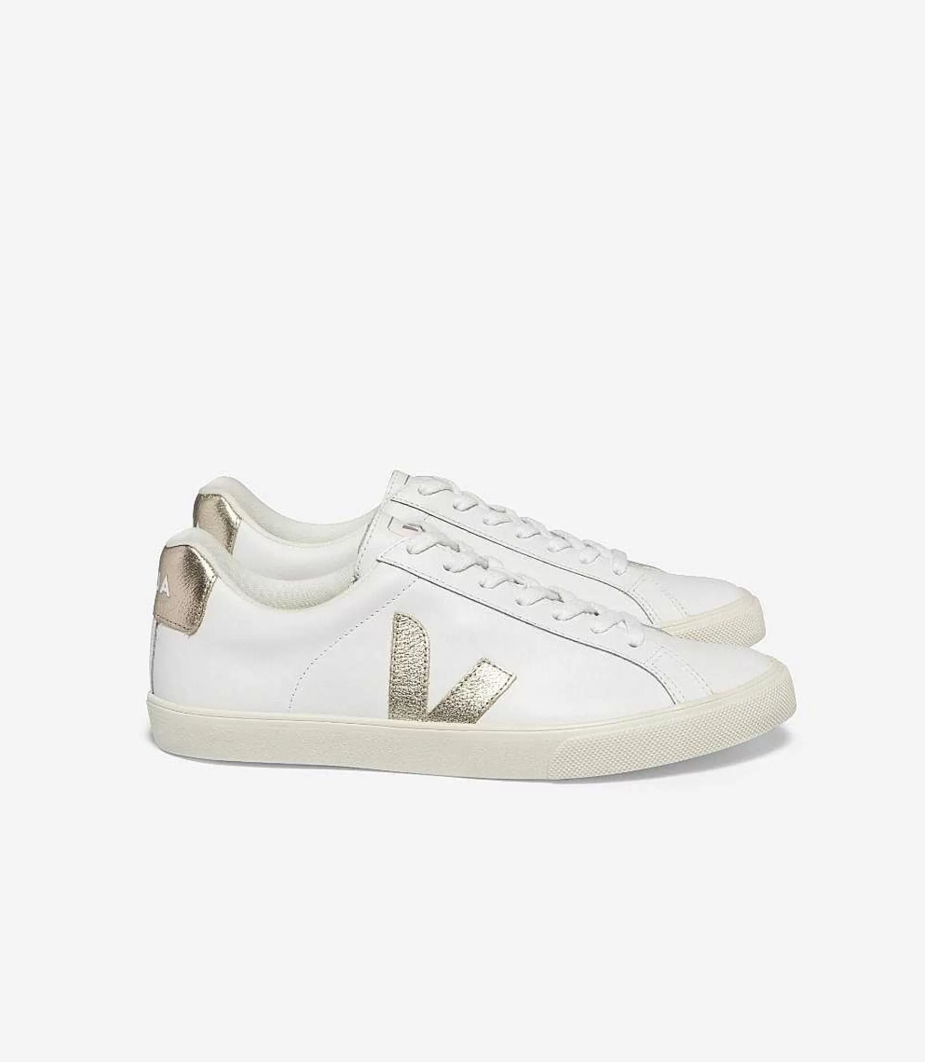 Cheap VEJA Esplar Cuero Blanco Platinado