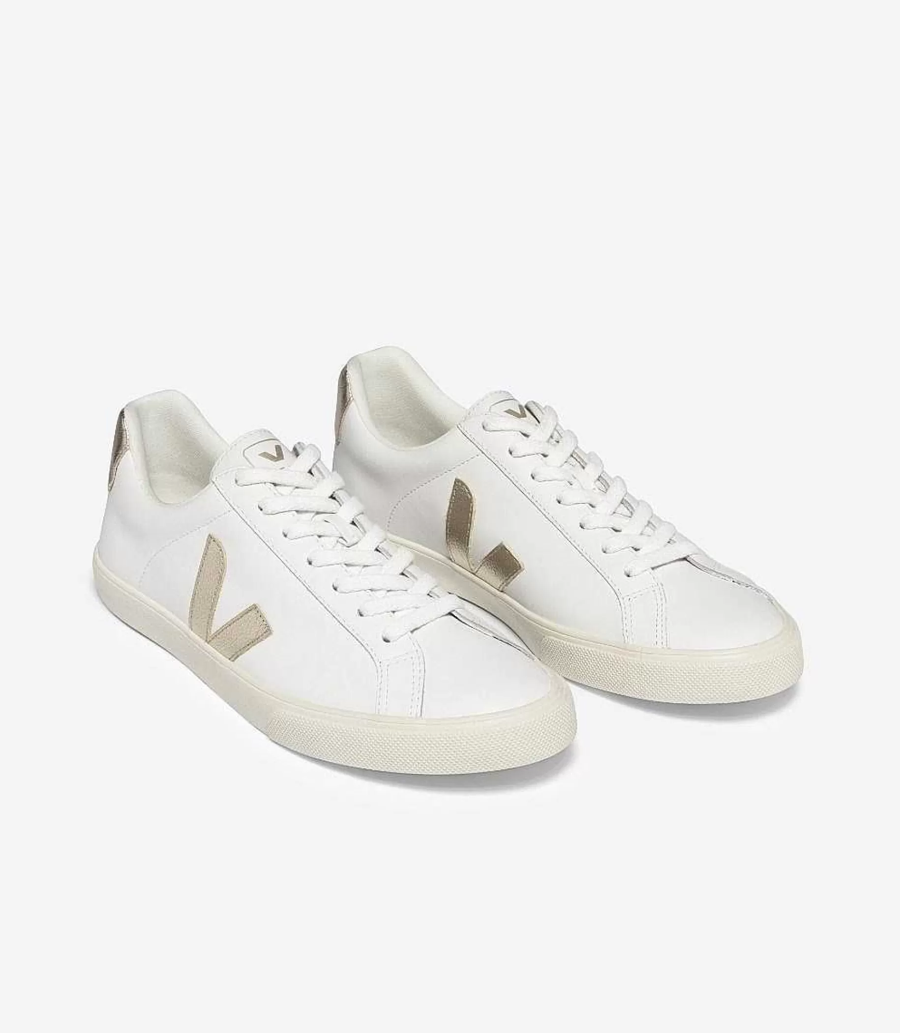 Cheap VEJA Esplar Cuero Blanco Platinado