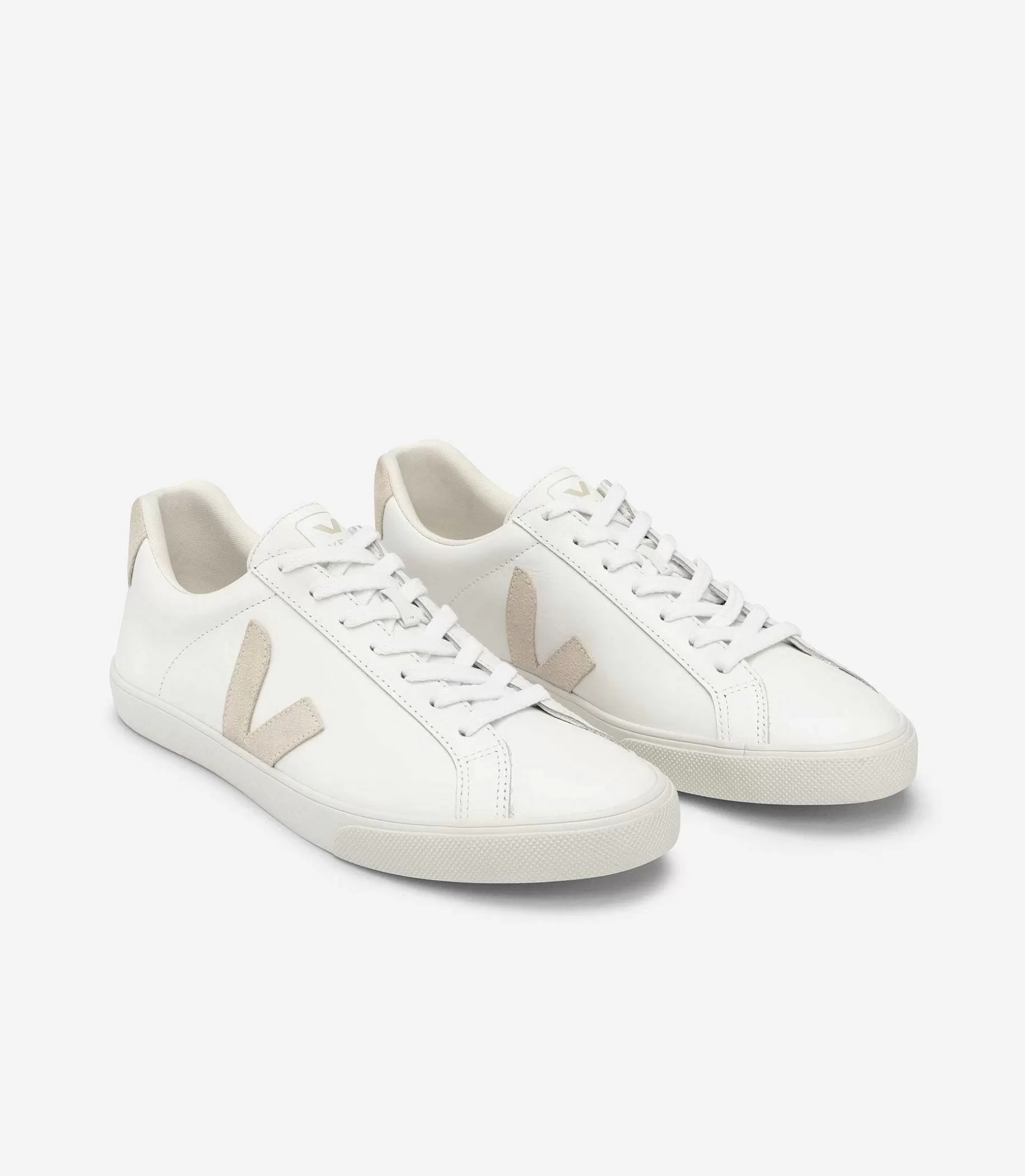 New VEJA Esplar Cuero Blanco Sable