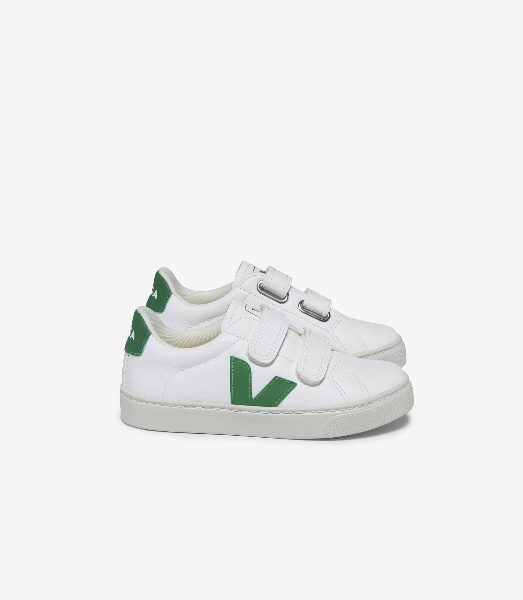 Cheap VEJA Esplar Cuero Sin Cromo Blanco Esmeralda