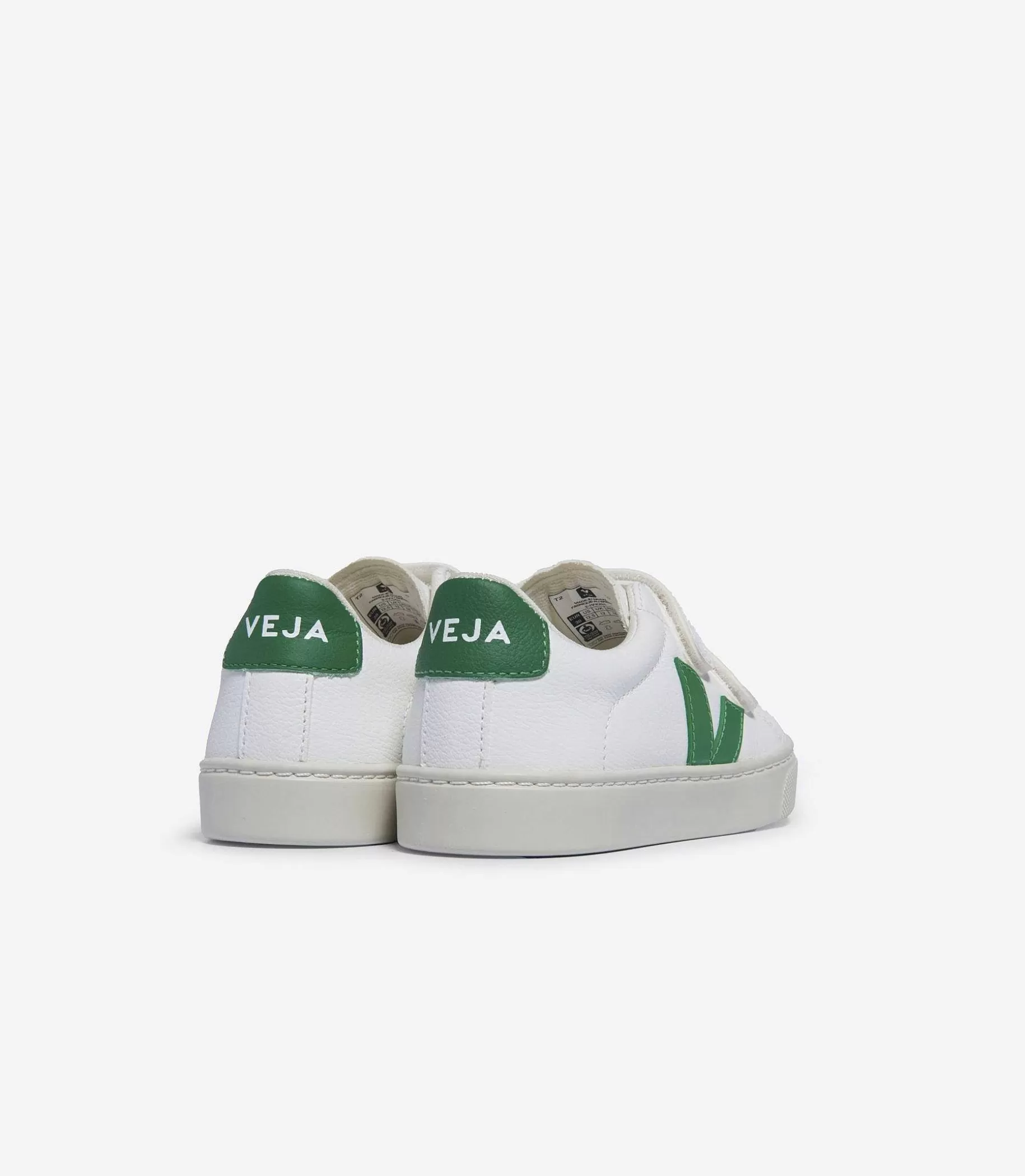 Cheap VEJA Esplar Cuero Sin Cromo Blanco Esmeralda