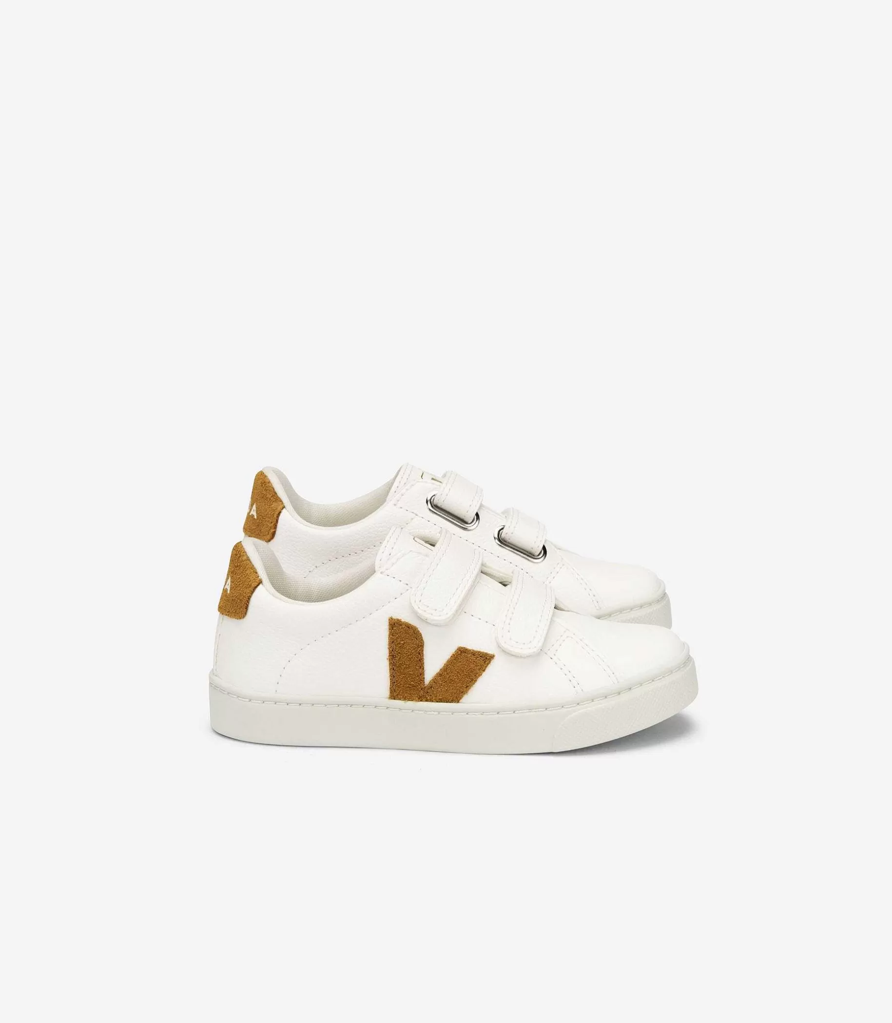 Best VEJA Esplar Piel Sin Cromo Blanco Camel