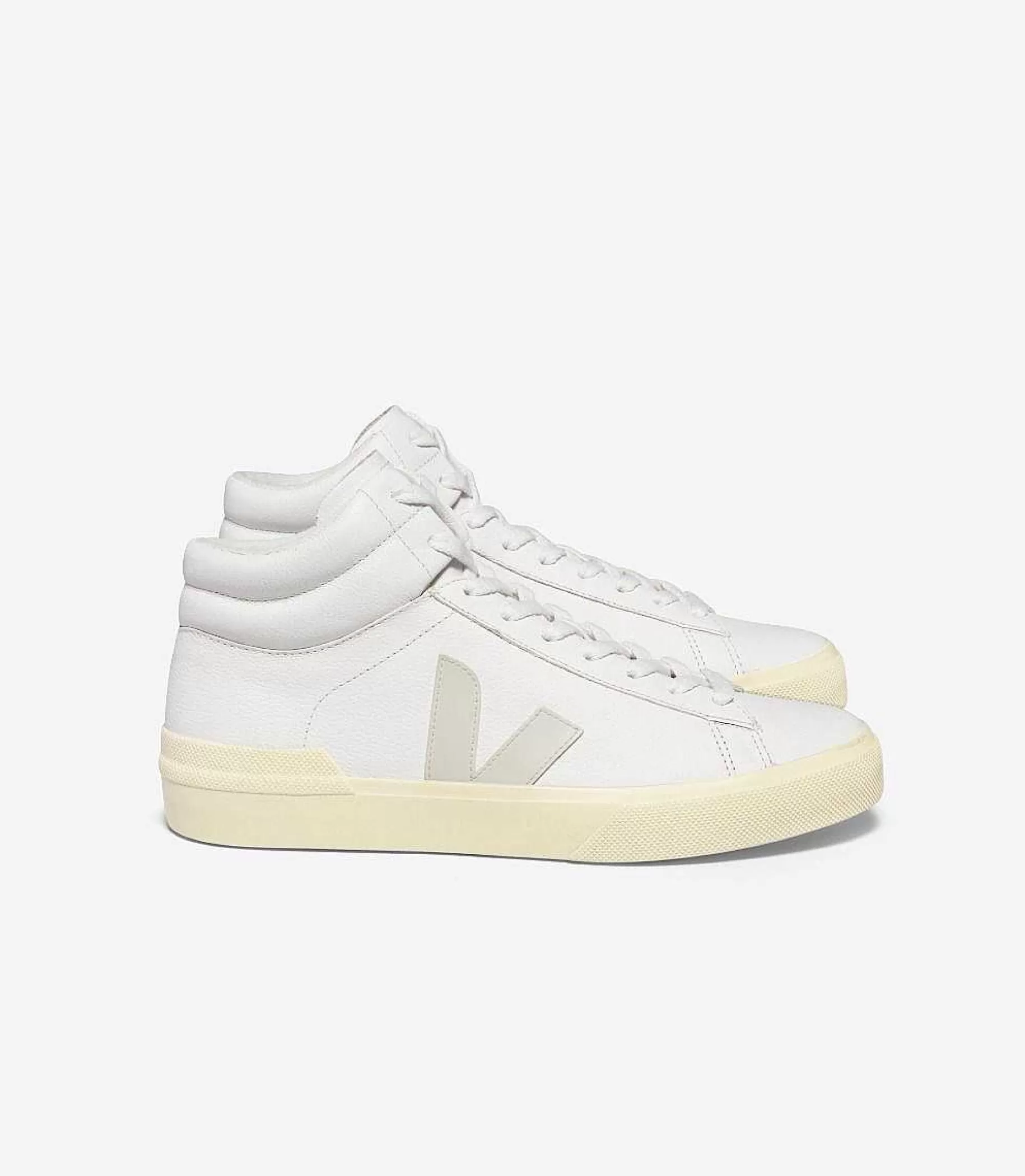 Best Sale VEJA Minotauro Cuero Sin Cromo Blanco Pierre Mantequilla