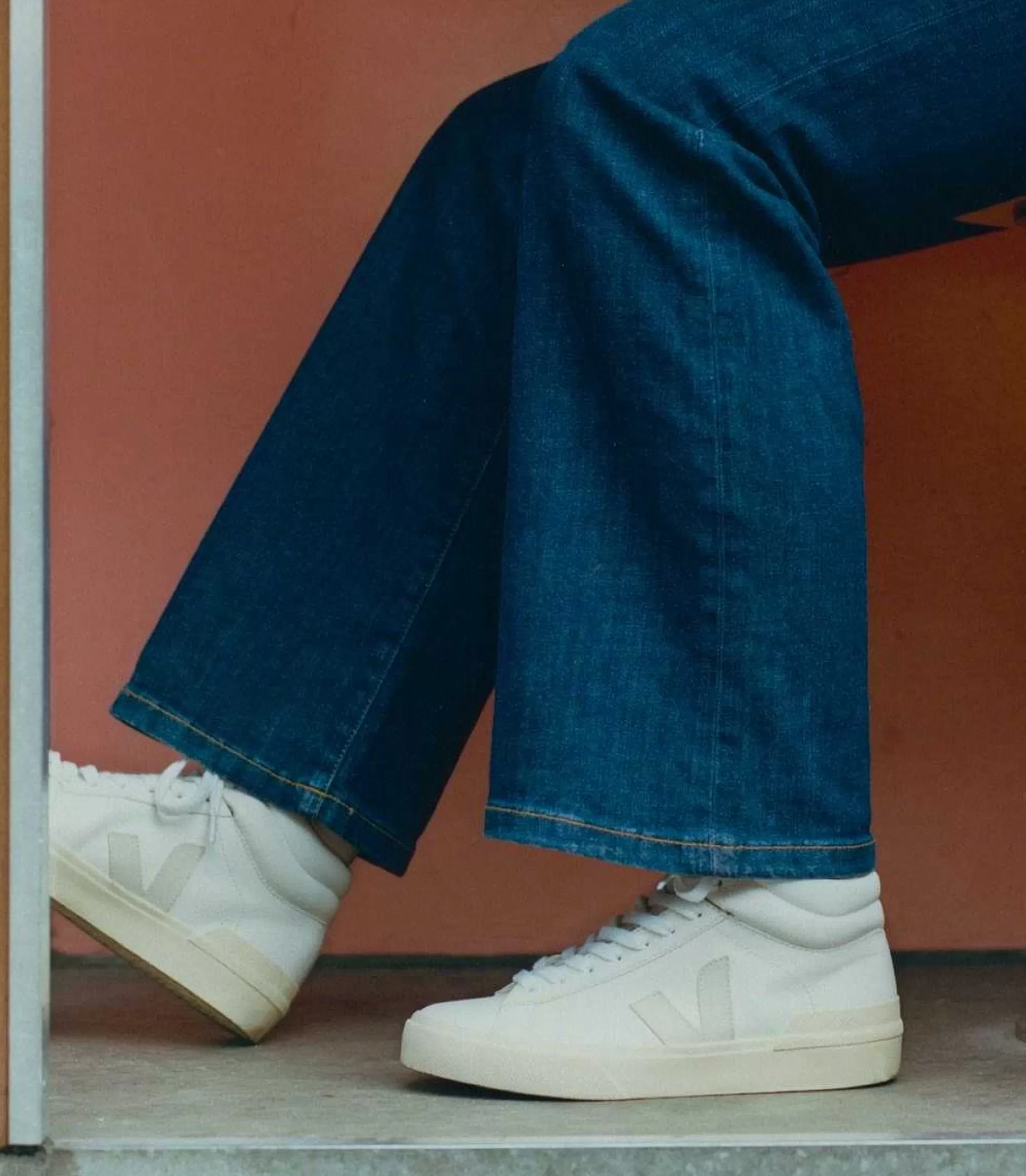 Best Sale VEJA Minotauro Cuero Sin Cromo Blanco Pierre Mantequilla