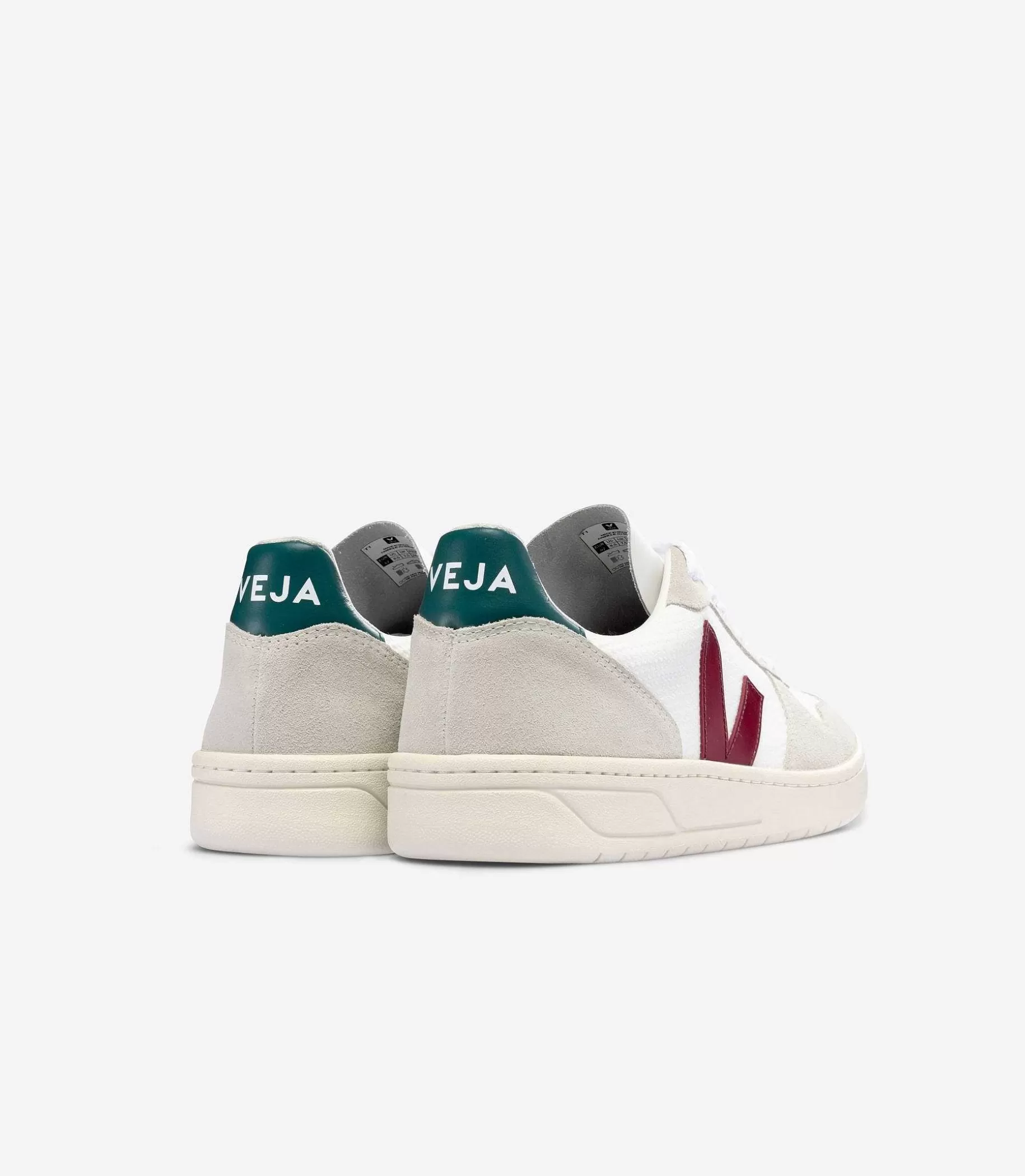 Shop VEJA V-10 B-Mesh Blanco Marsala Bretana