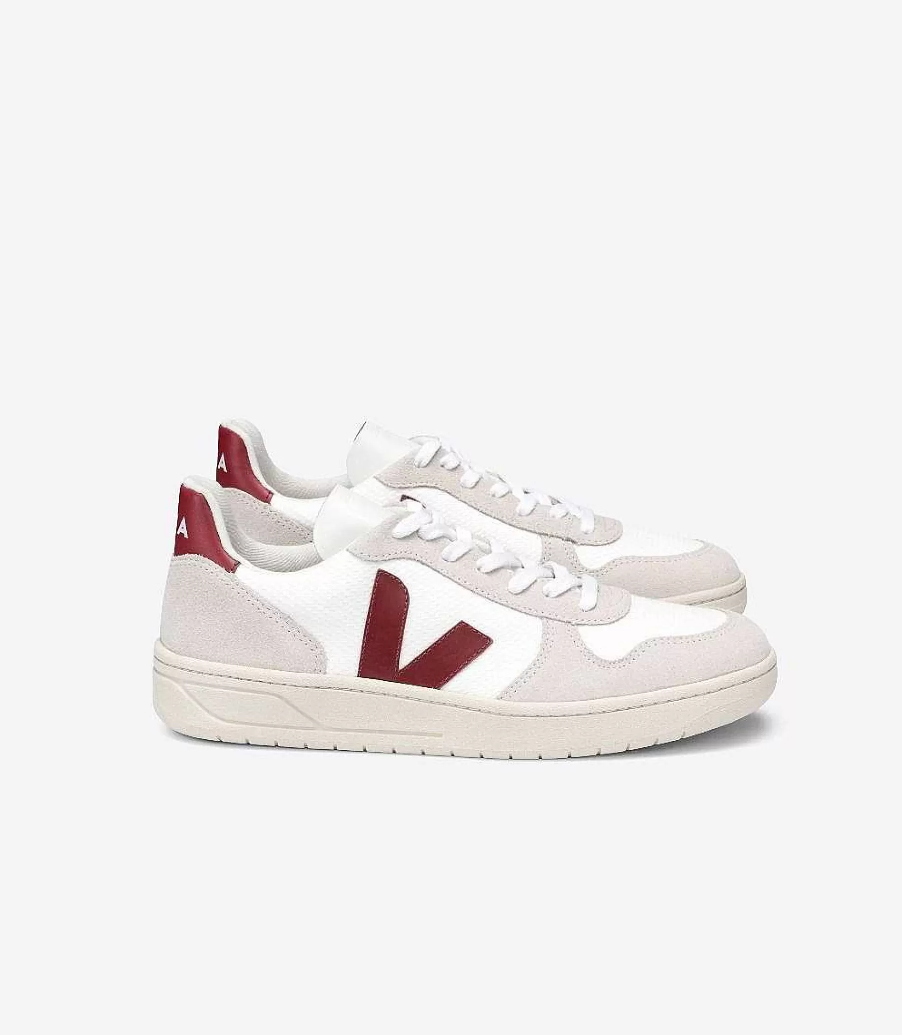 Flash Sale VEJA V-10 B-Mesh Blanco Natural Marsala