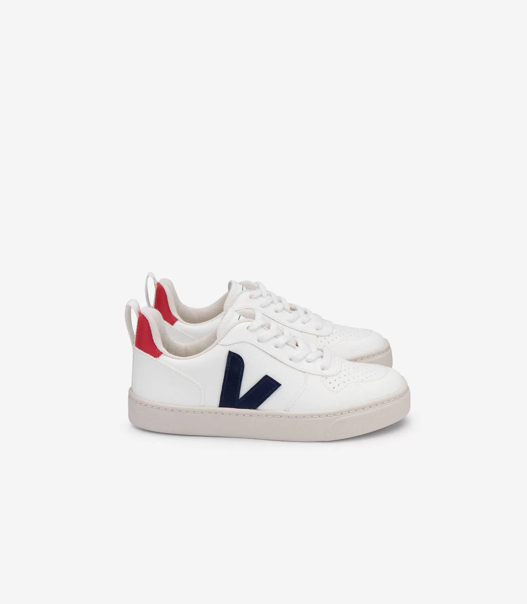 Best VEJA V-10 Cordones Cwl Blanco Cobalto Pekin