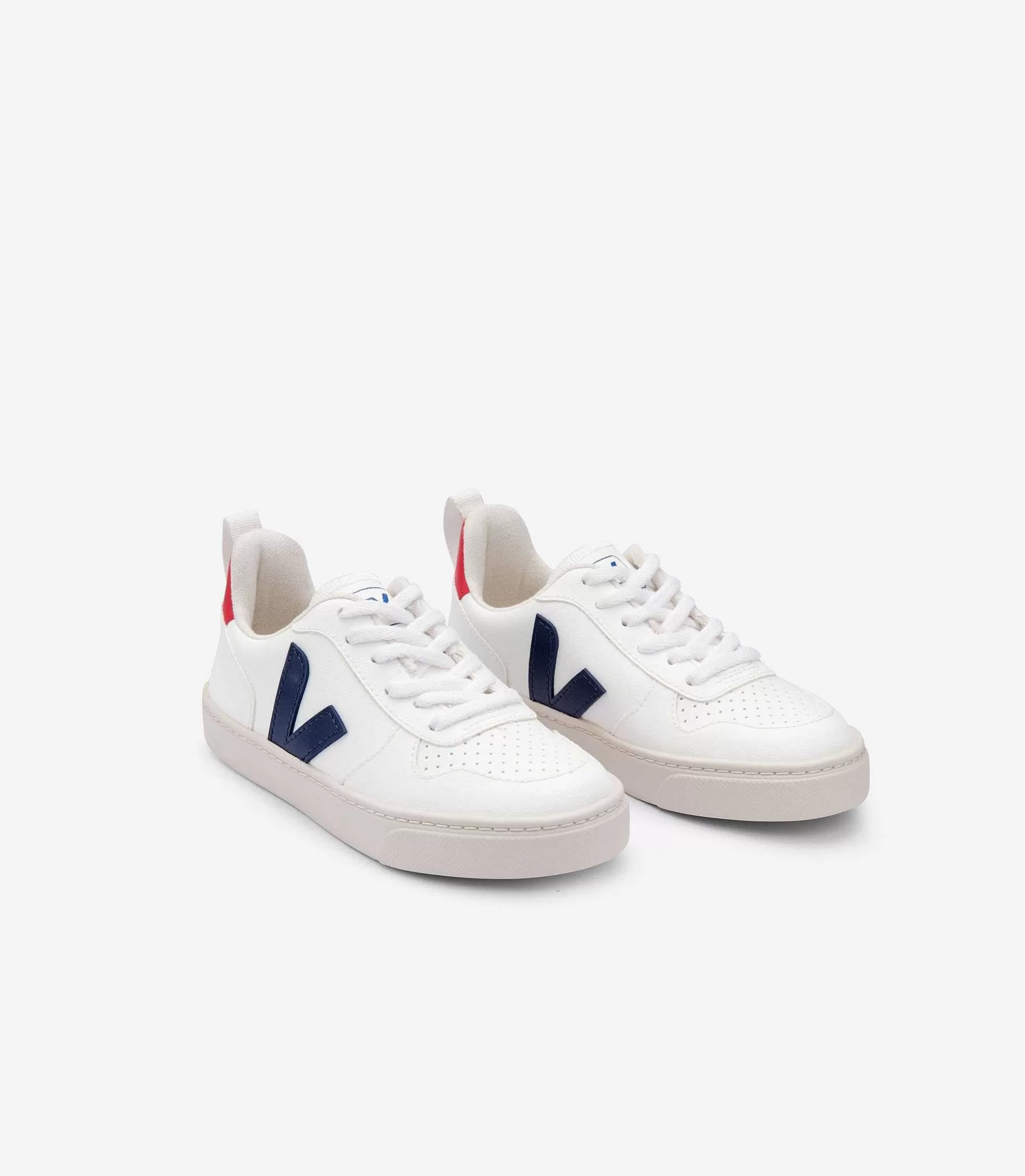 Best VEJA V-10 Cordones Cwl Blanco Cobalto Pekin