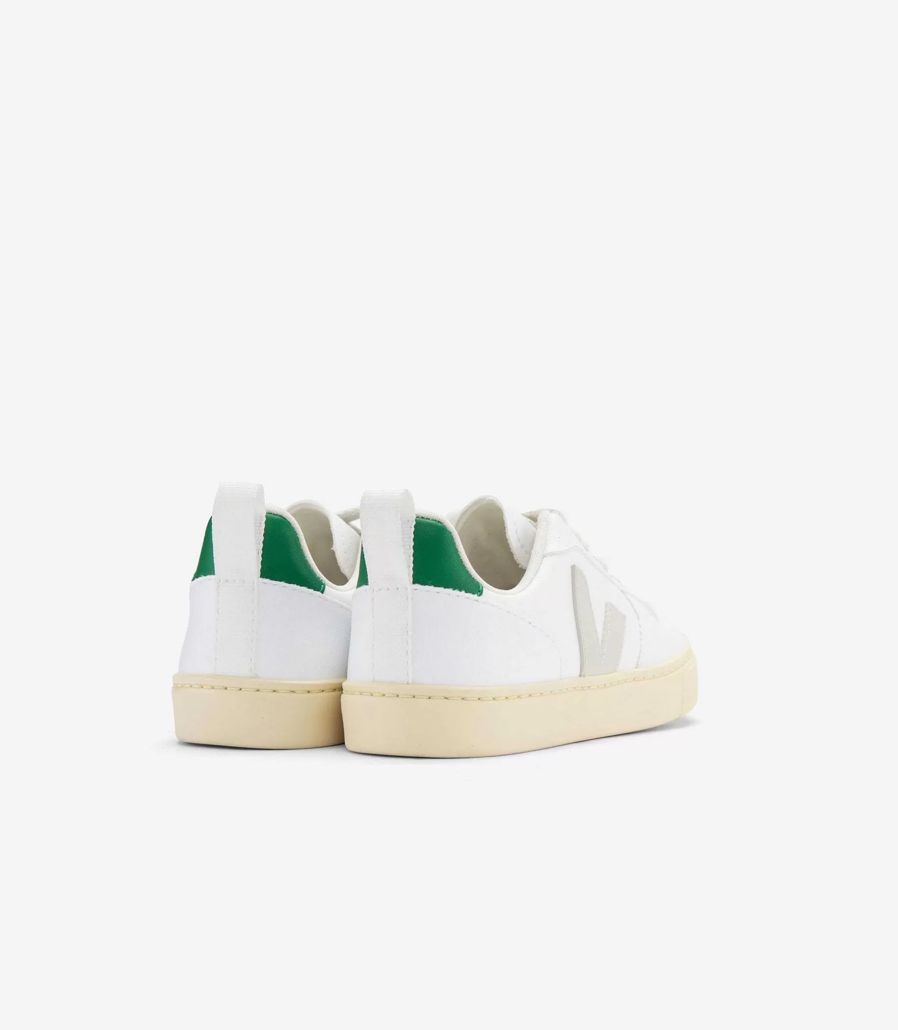 Best VEJA V-10 Cordones Cwl Blanco Pierre Emeraude