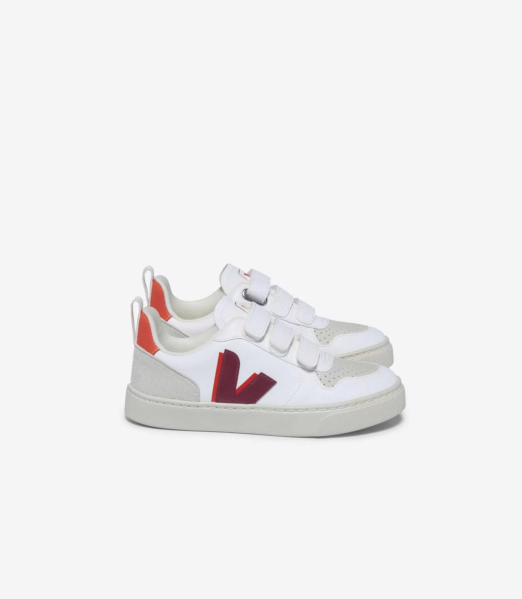 Best VEJA V-10 Cwl Blanco Marsala Naranja Fluo