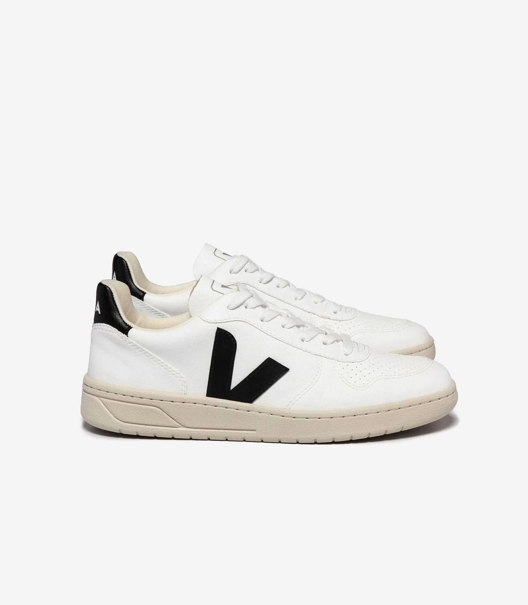 Best Sale VEJA V-10 Cwl Blanco Negro