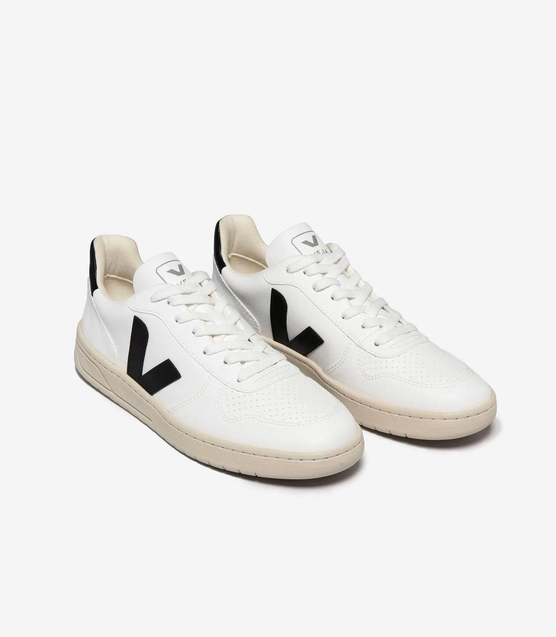 Best Sale VEJA V-10 Cwl Blanco Negro