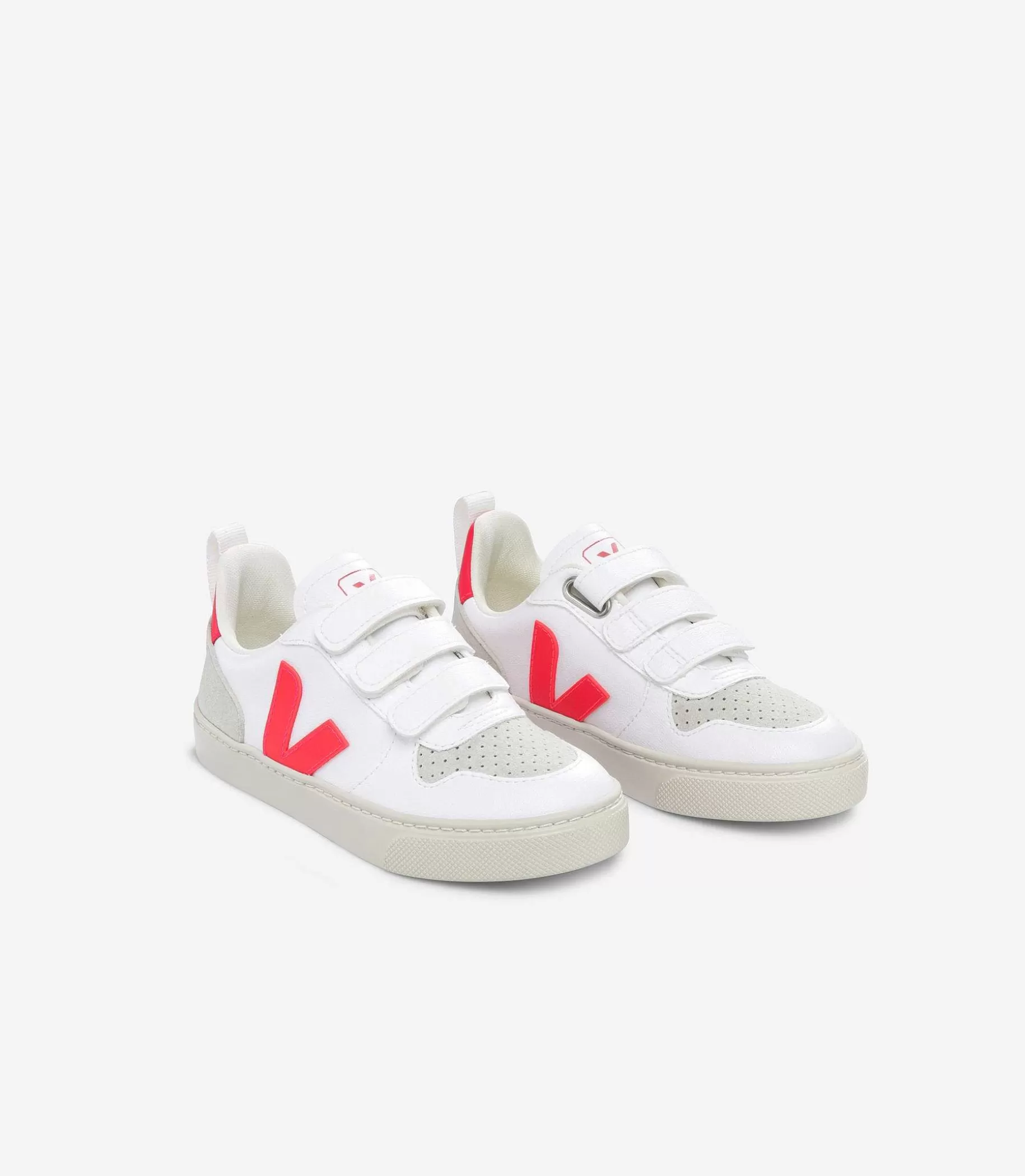 Shop VEJA V-10 Cwl Rosa Blanca Fluo