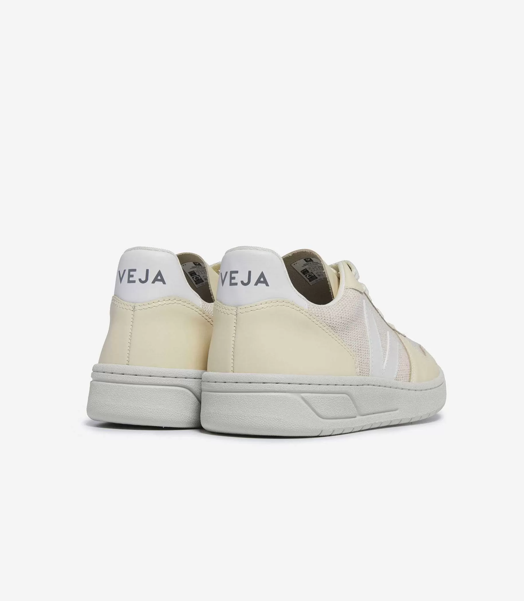 Best VEJA V-10 J-Mesh Yute Blanco Multico