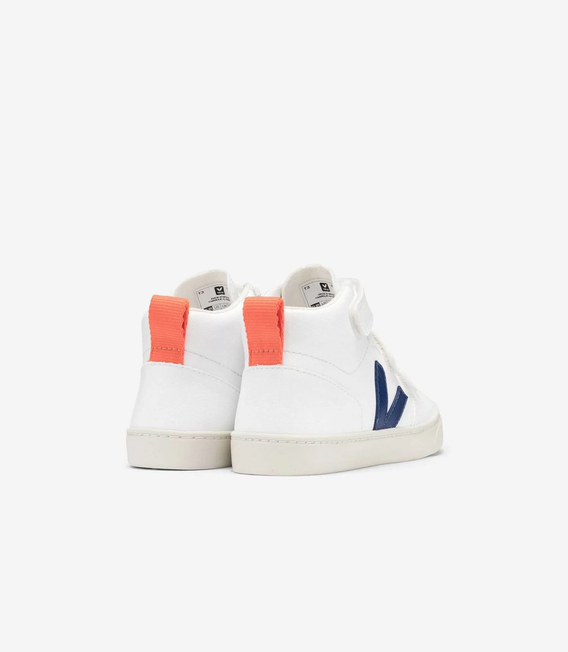 Online VEJA V-10 Mid Cwl Blanco Naranja Cobalto Fluo