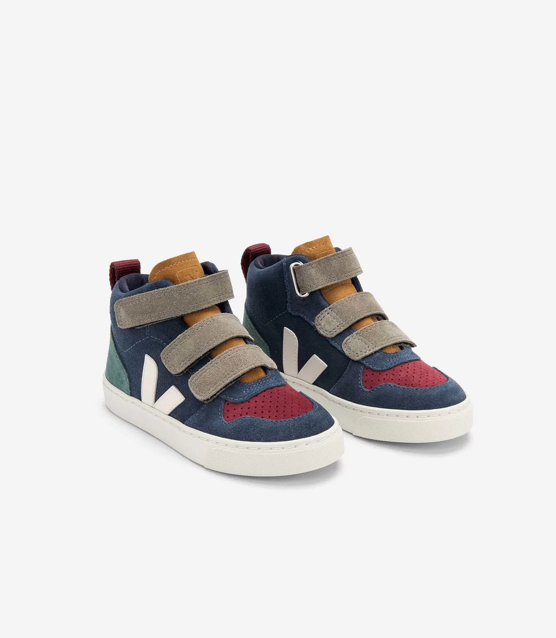 Discount VEJA V-10 Mid Suede Multico Nautico Chipre