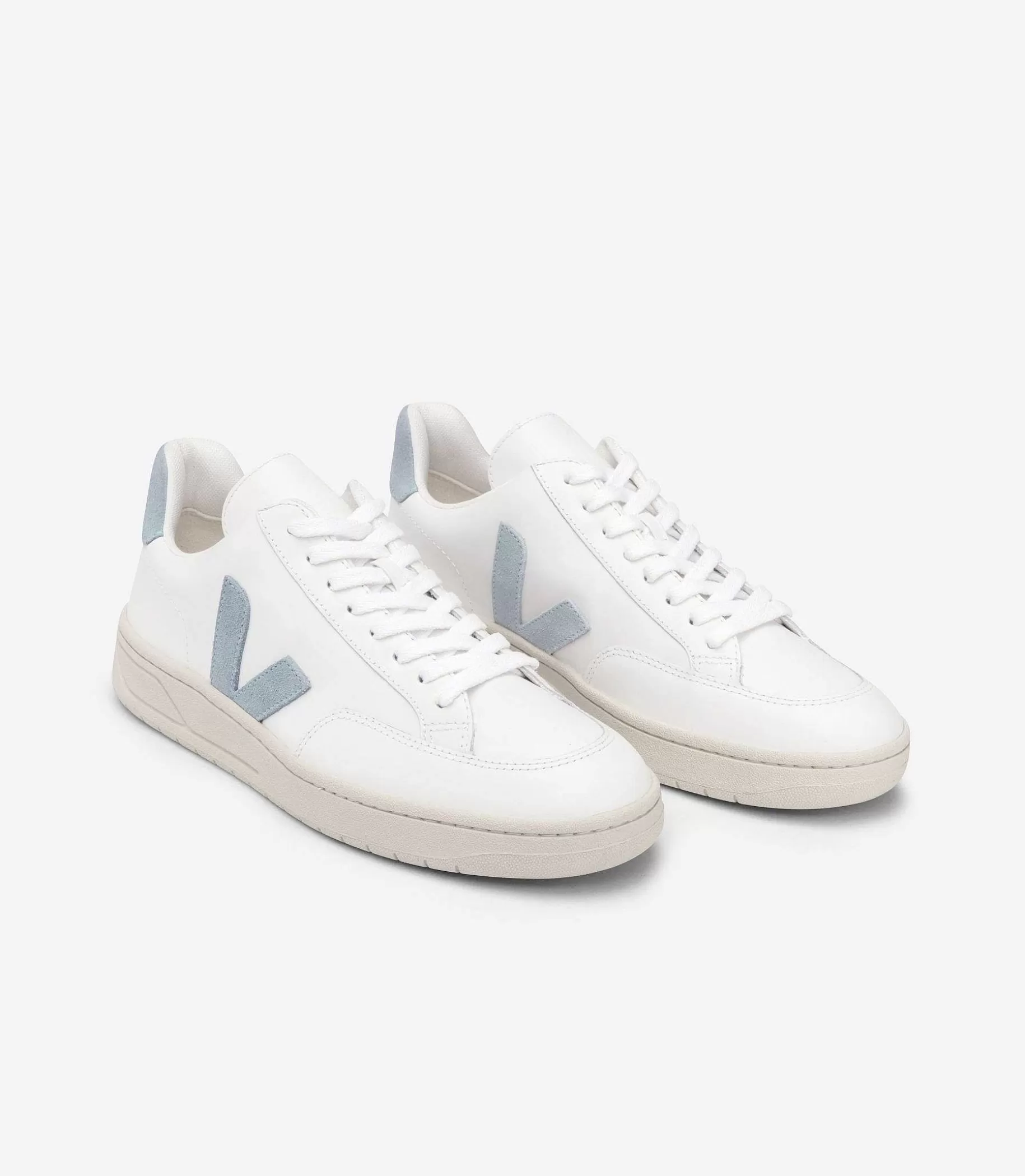 Store VEJA V-12 Cuero Blanco Acero