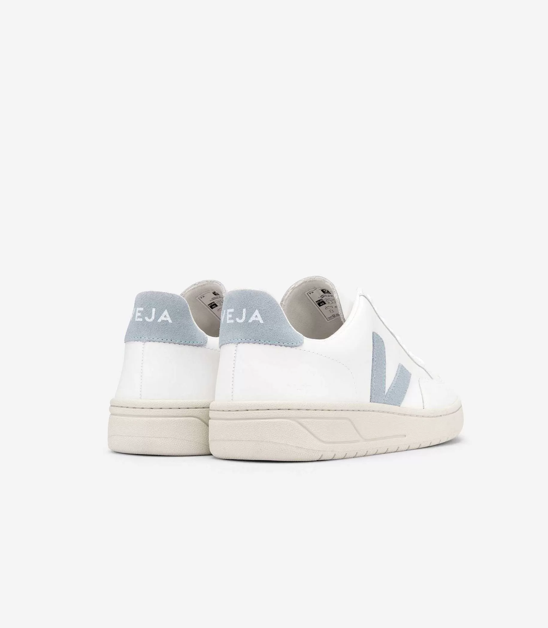 Store VEJA V-12 Cuero Blanco Acero