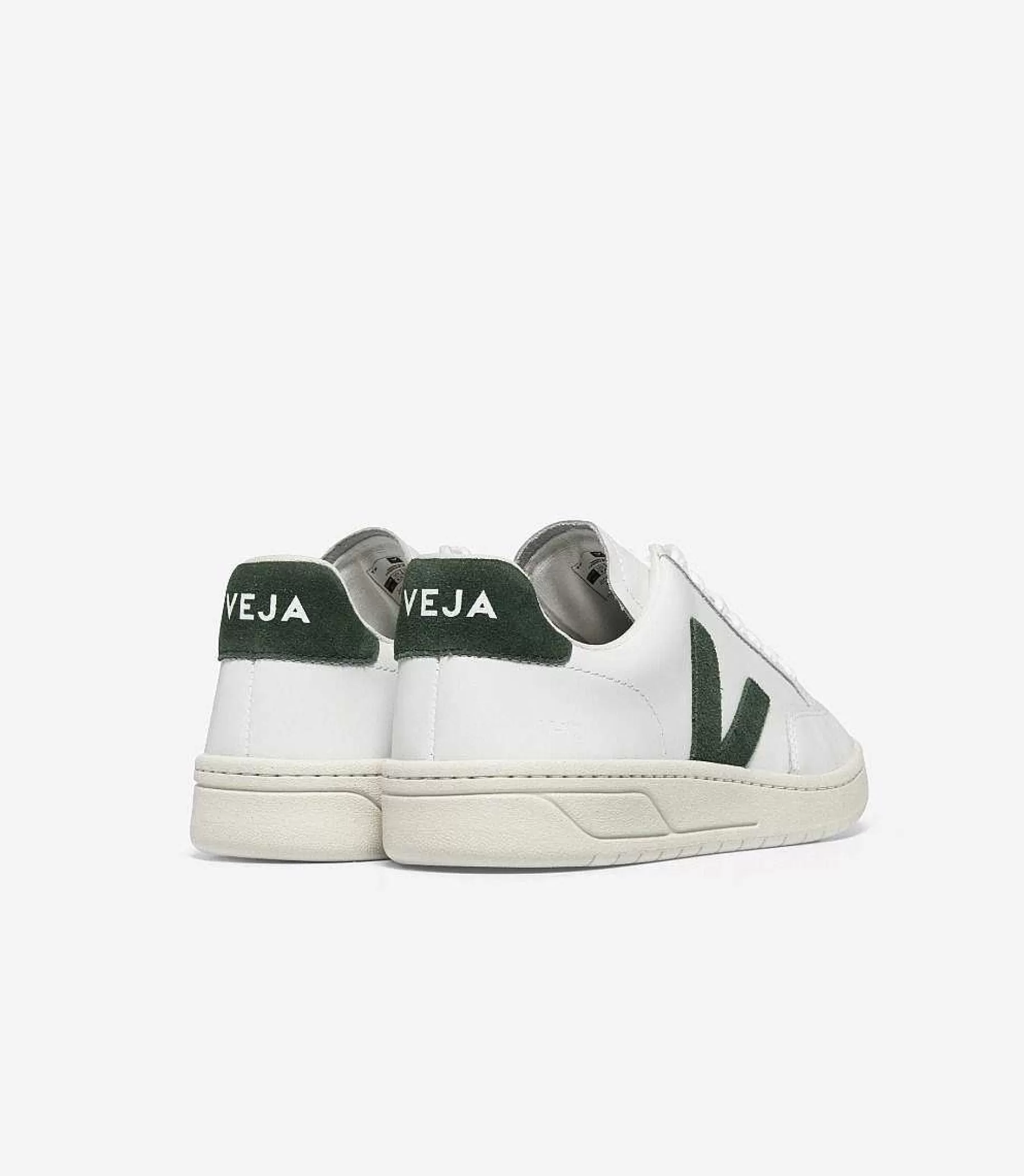 Clearance VEJA V-12 Cuero Blanco Chipre