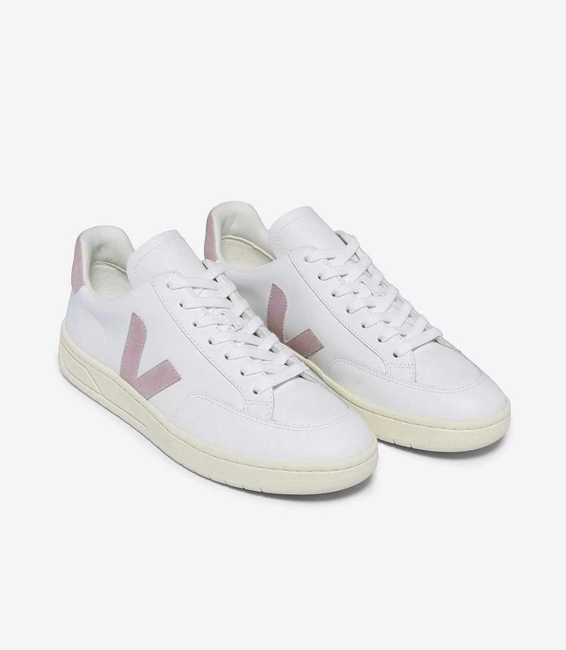 Store VEJA V-12 Cuero Blanco Nena