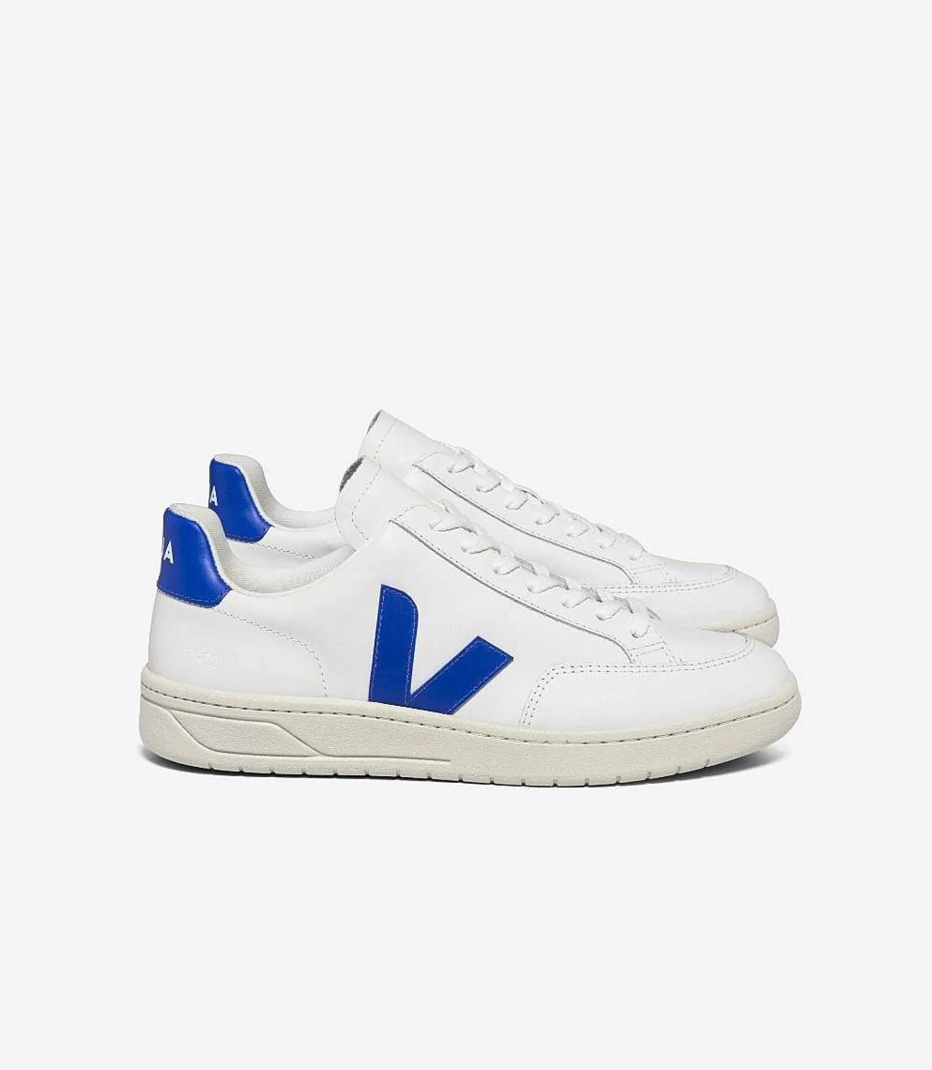 Sale VEJA V-12 Cuero Blanco Paros