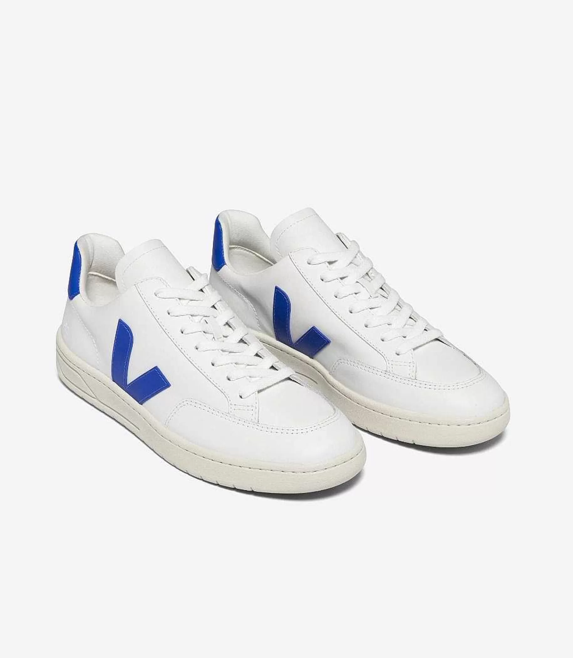 Sale VEJA V-12 Cuero Blanco Paros