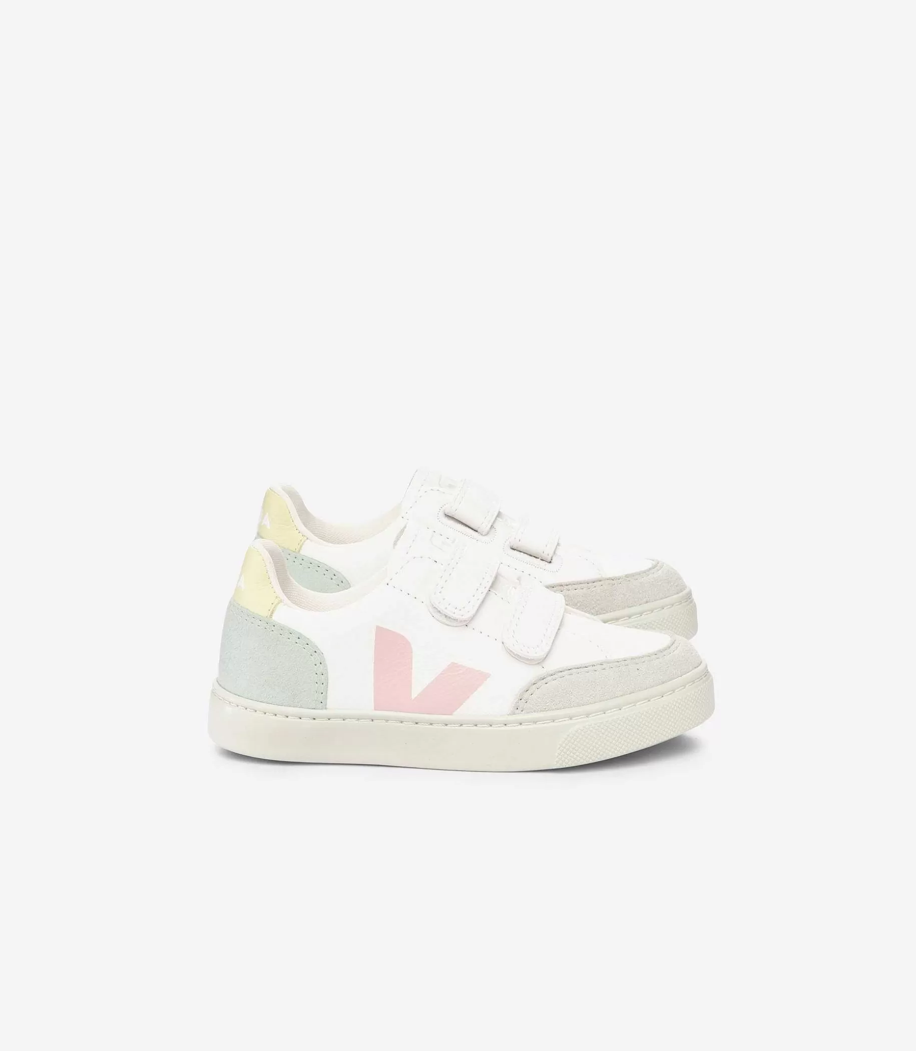 Cheap VEJA V-12 Cuero Sin Cromo Blanco Multico Jade