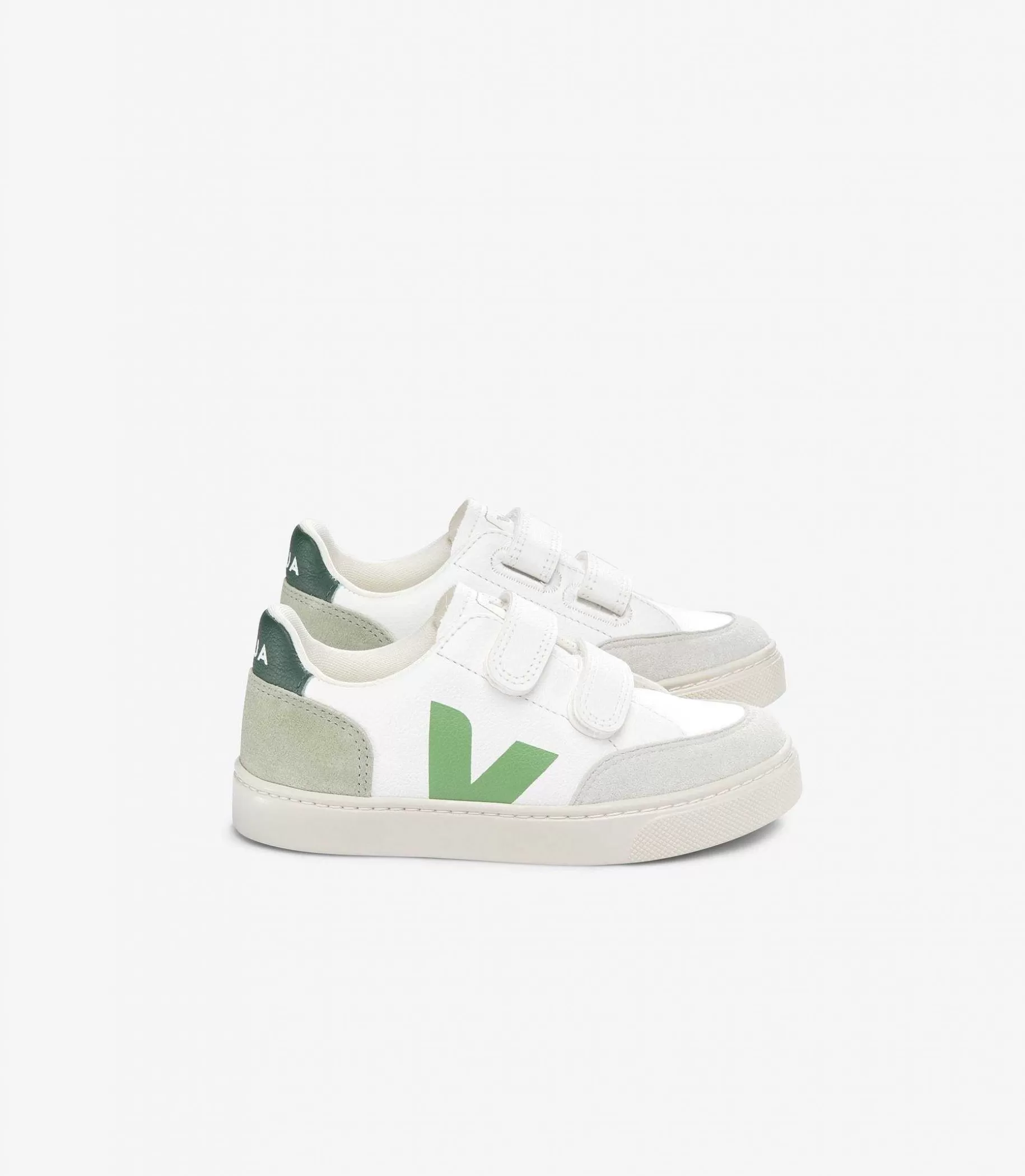 Outlet VEJA V-12 Cuero Sin Cromo Extra Blanco Multico Arcilla