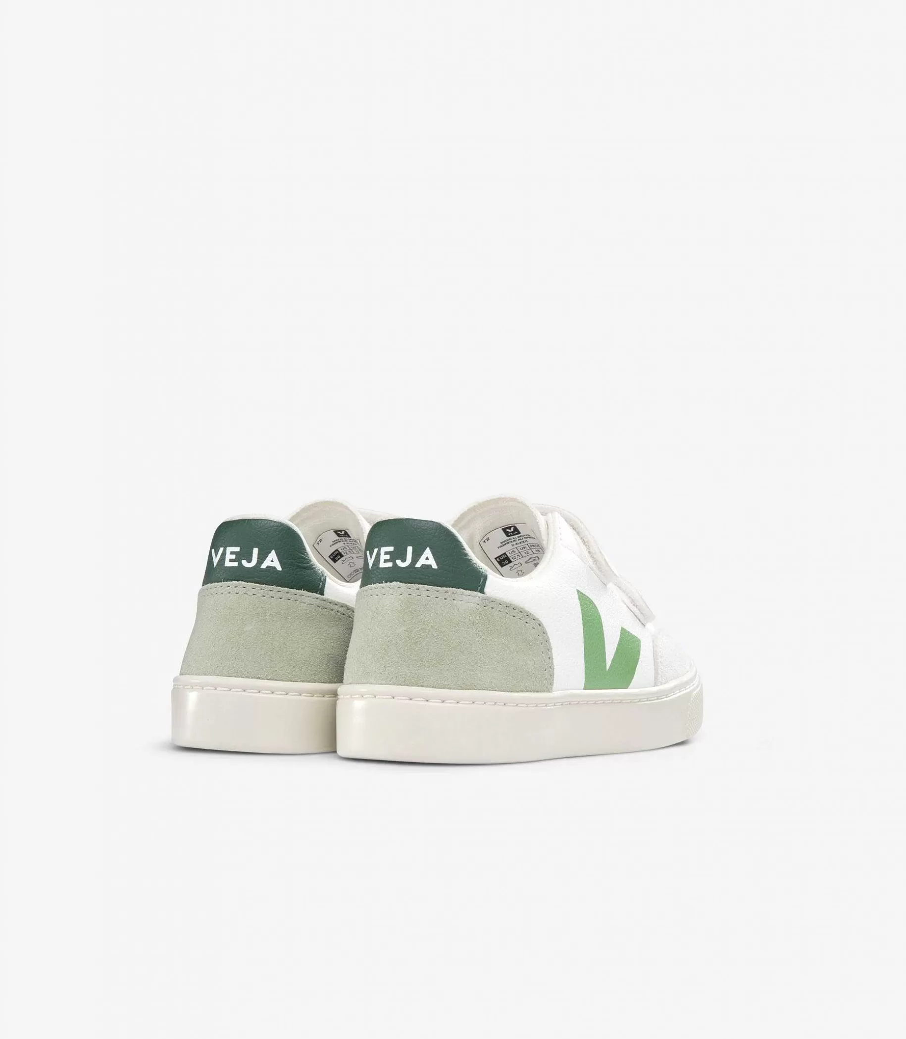 Outlet VEJA V-12 Cuero Sin Cromo Extra Blanco Multico Arcilla