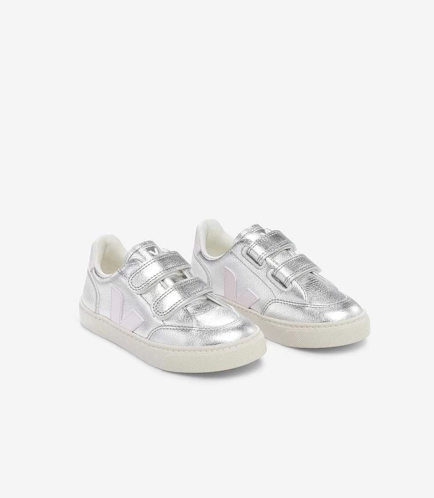 Discount VEJA V-12 Cuero Sin Cromo Plata Lassi