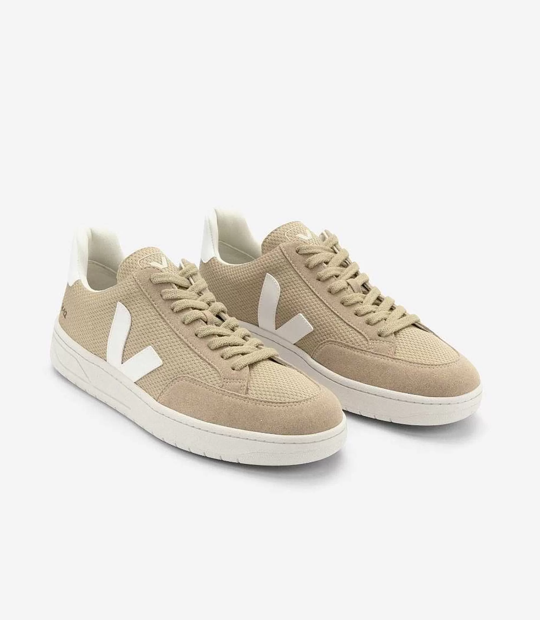 Fashion VEJA V-12 Vegano Alveomesh Blanco Duna