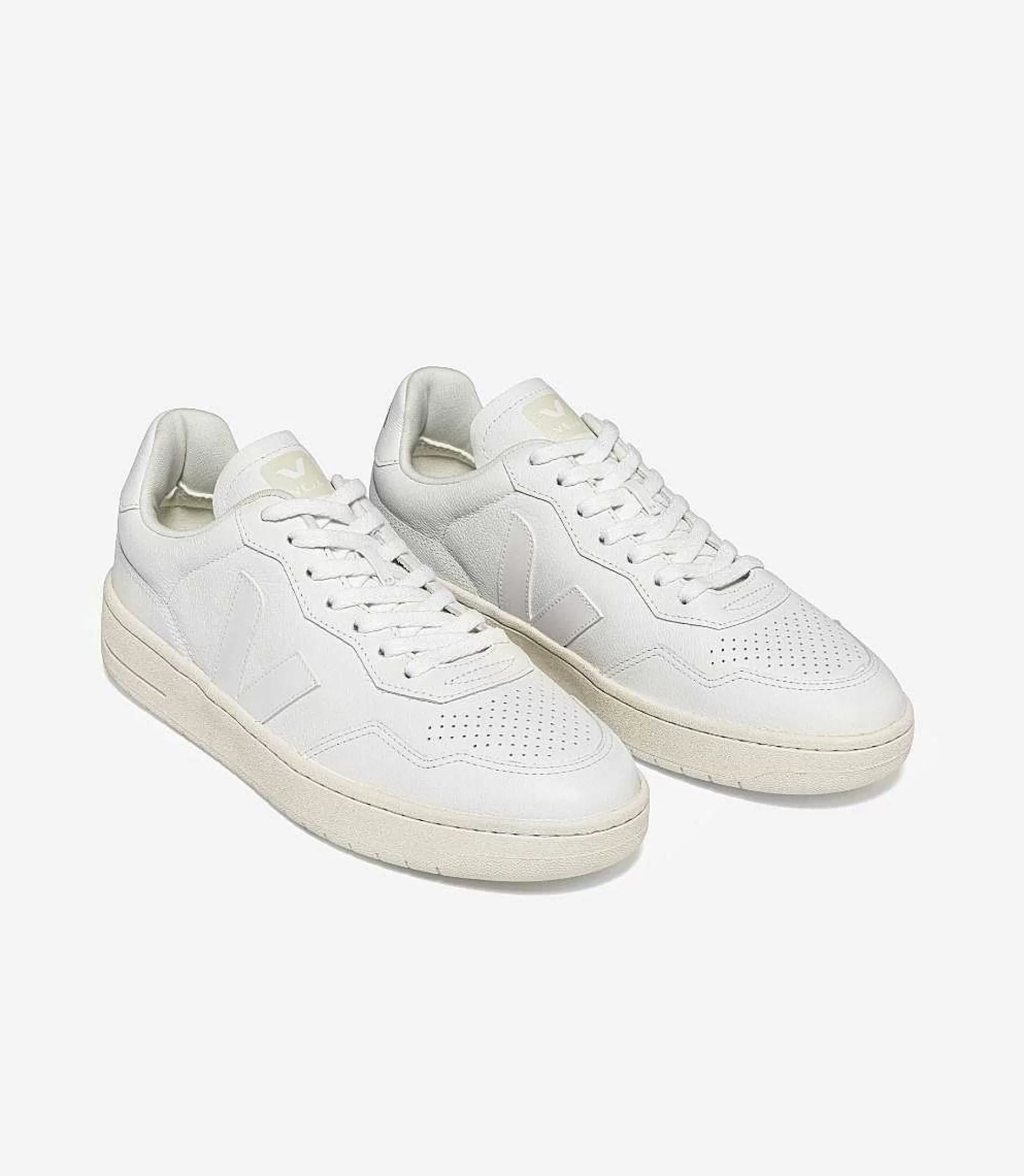 Cheap VEJA V-90 Cuero Blanco