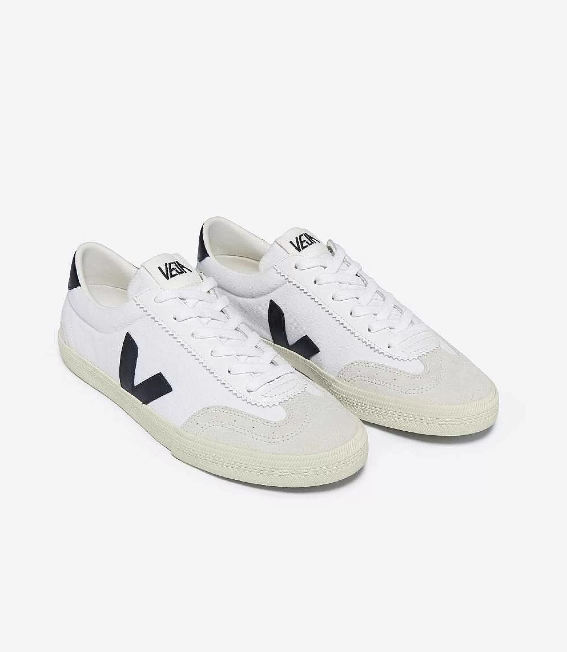 Hot VEJA Volley Lona Blanco Negro