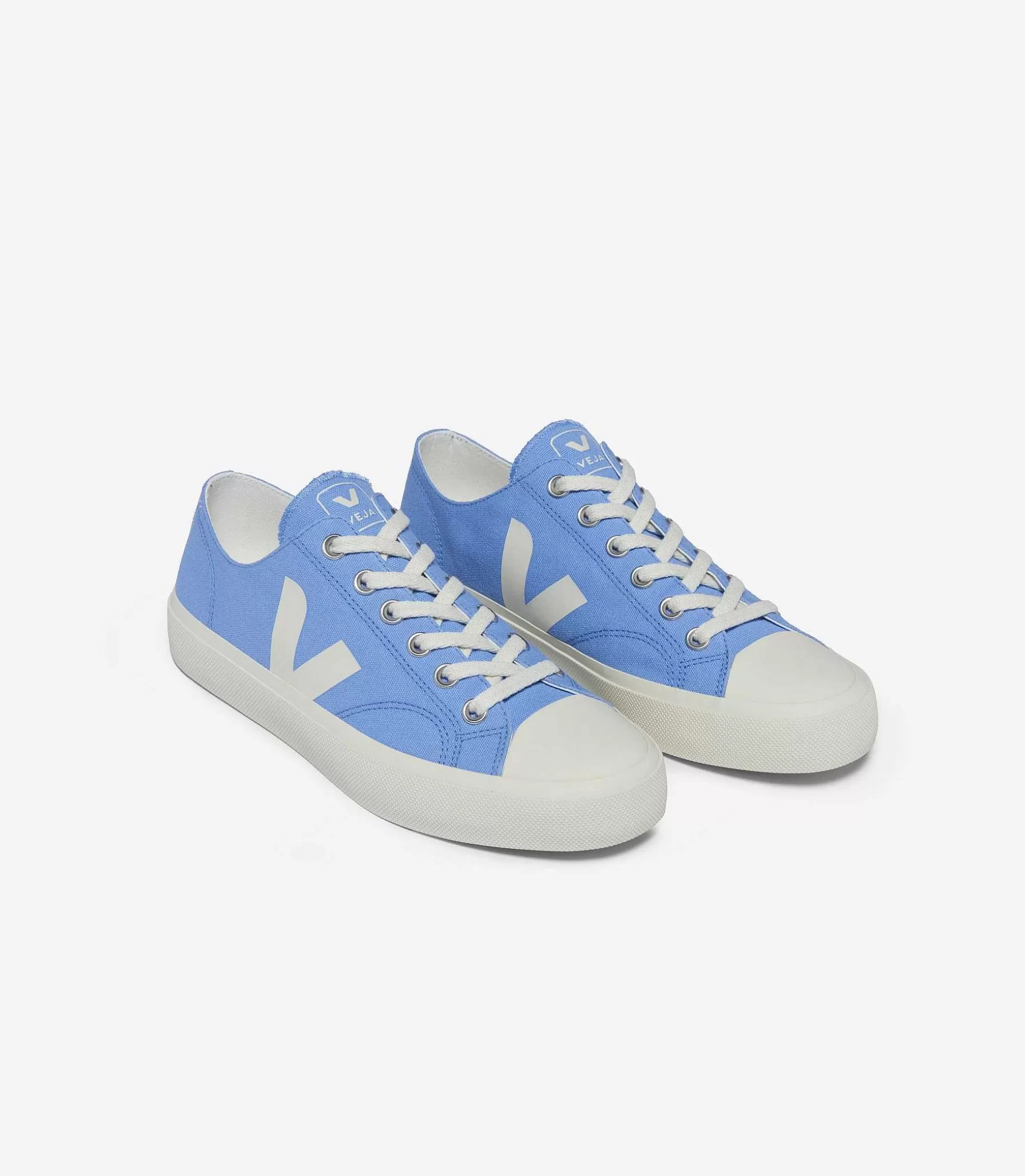 Best Sale VEJA Wata Ii Bajo Lona Aqua Pierre